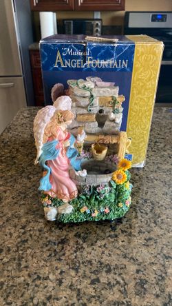 Musical Angel fountain  $5