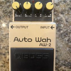 Used Boss Boss AW-2 Auto Wah