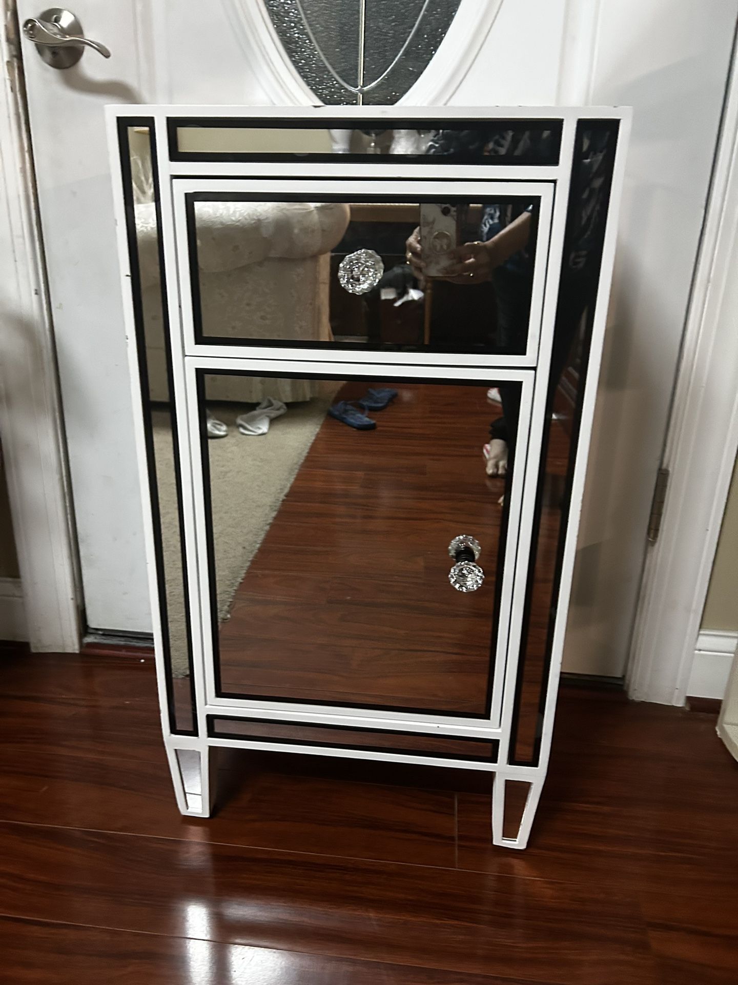 Mirror Accent Cabinet