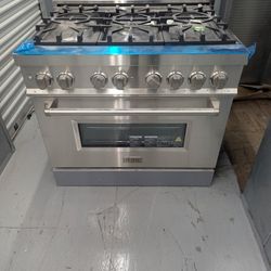 36" ZLINE DUEL FUEL RANGE - BRAND NEW