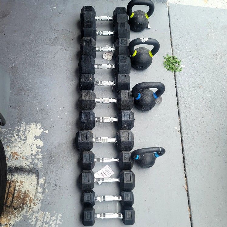 Dumbells And Kettle Bells 