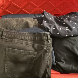 Lane Bryant Of 2x-4x Some 5x Jeans Tops A Few Shorts, Good Condition, Slightly Used Clothes