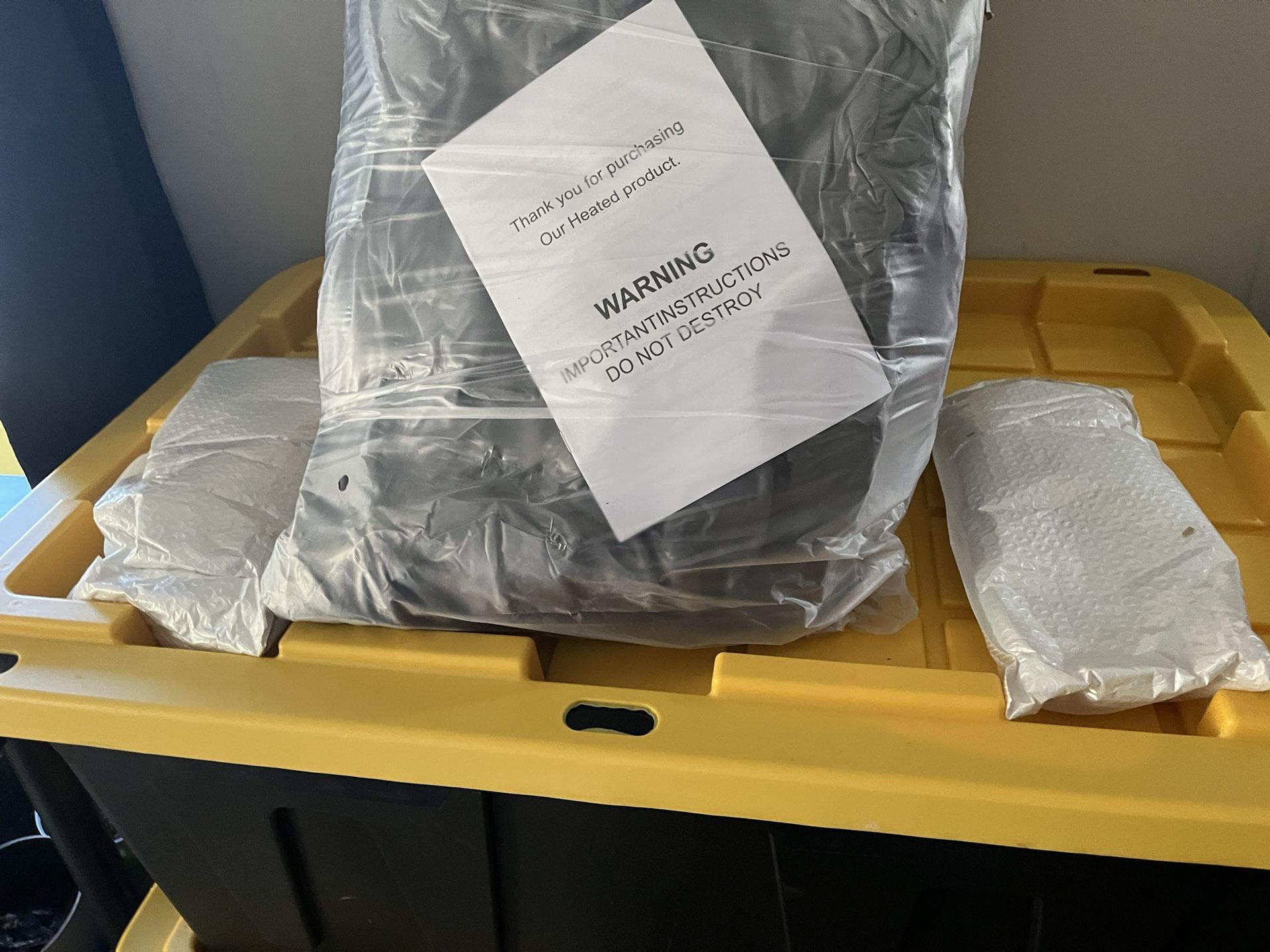 Brand New Heating Blanket With Two Controllers