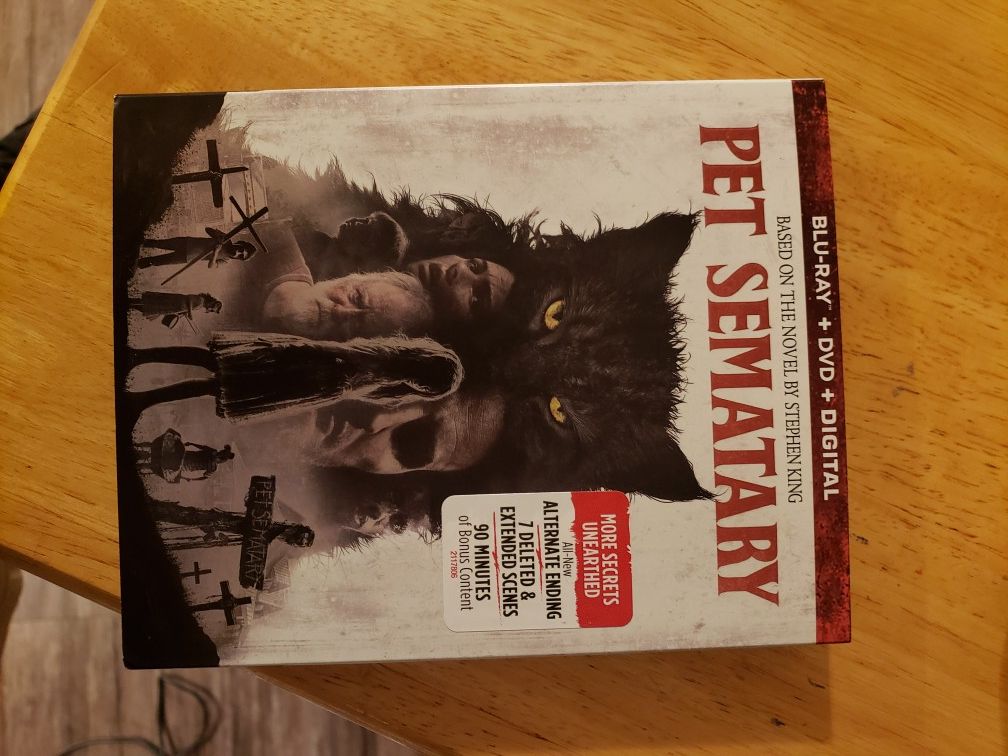 Pet sematary Blu Ray