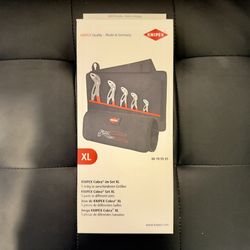 Knipex Cobra Pliers, 5Piece Set with Tool Pouch