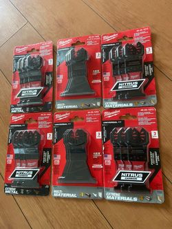 Milwaukee Oscillating Tool Blade Sets –l