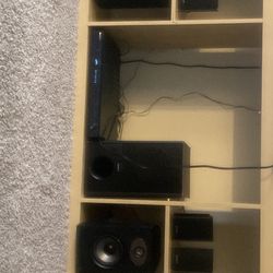 Sony Speakers With 2 Extra Polk Speakers