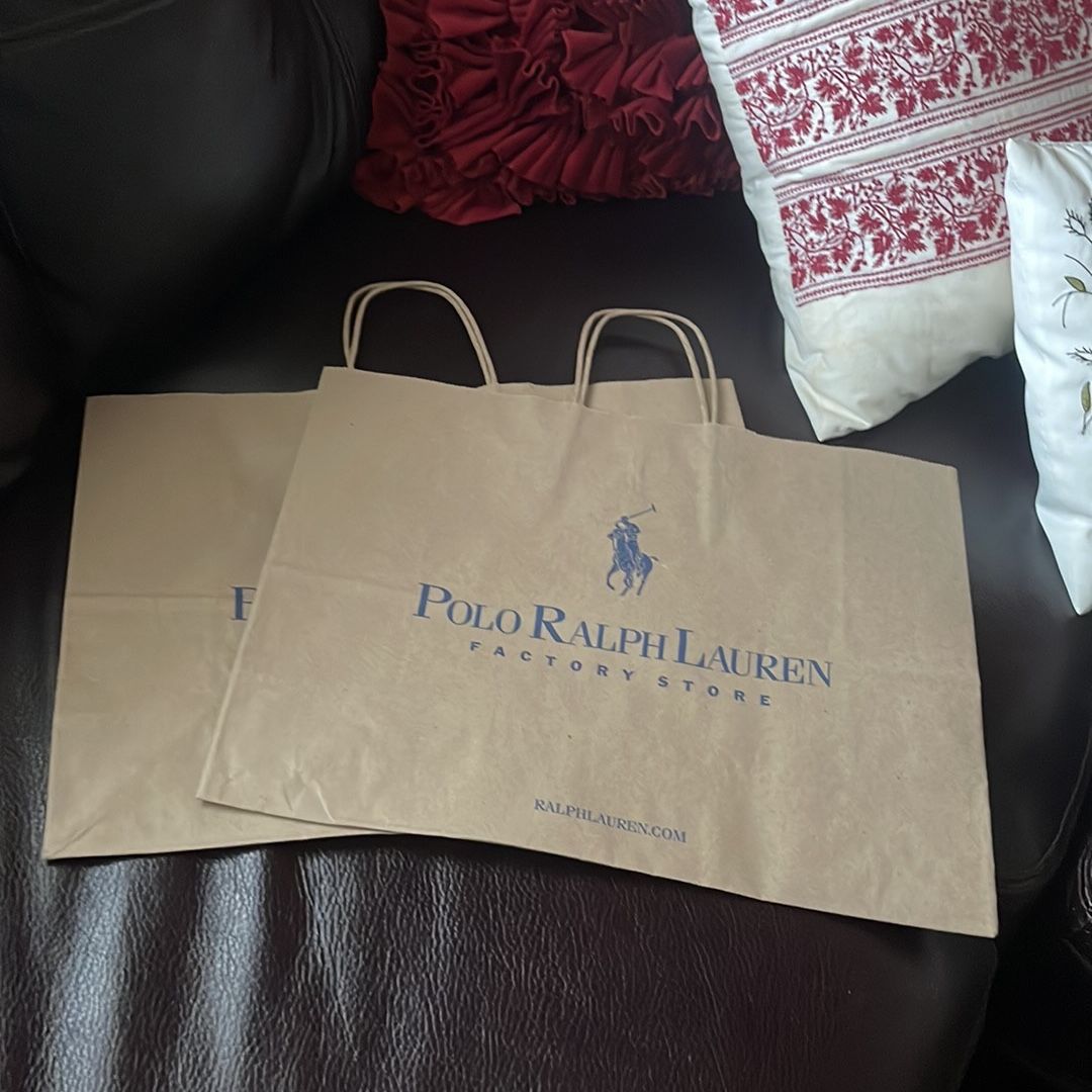 Shopping bag polo ralph lauren shop