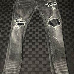 Amiri MX1 Skinny Distressed Jeans 