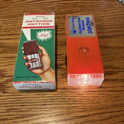 Vintage Alarm Flashlight 