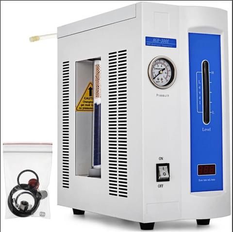 NEW HGH-500E Hydrogen Gas Generator Machine 0-500 Ml/min 99.9% H2 High Purity Lab