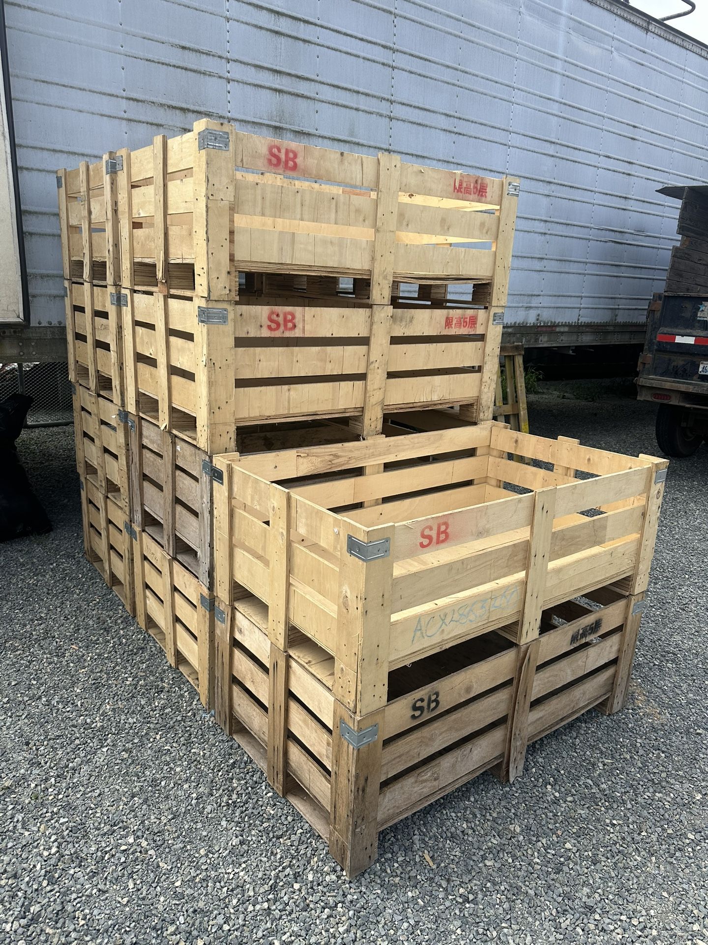 Crates Planter Box Moving $25 Each