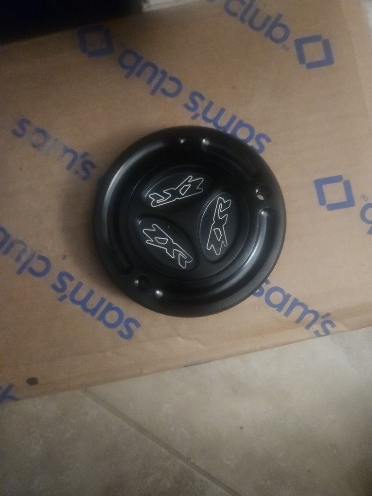Black Keyless Gas Cap Twist Off Aluminum Racing Fuel Tank Cap Compatible With Kawasaki