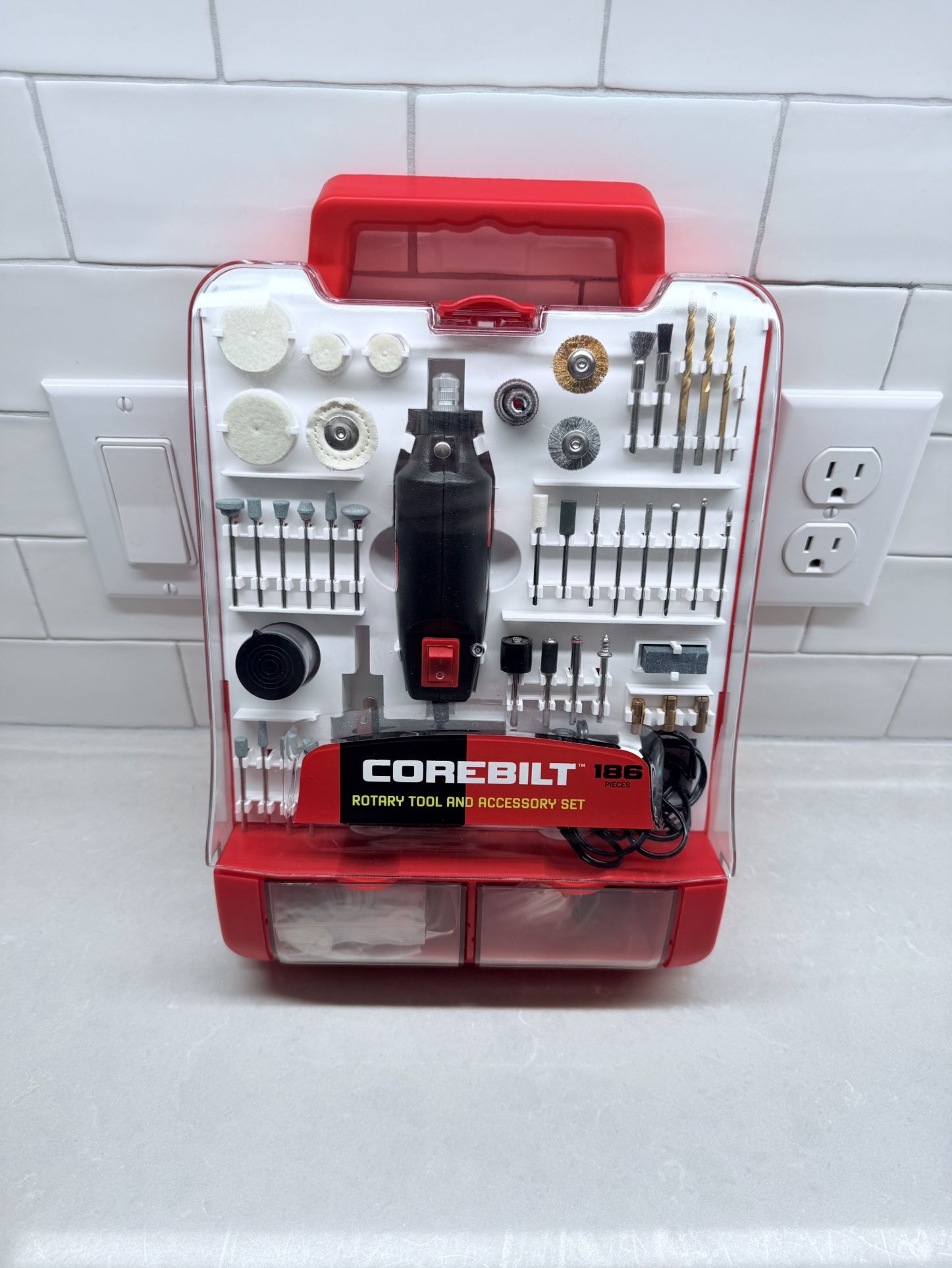 Corebilt Rotary Tool & Accessory Kit 🧰