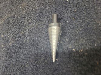 Step bit 1/8 to 7/8 very sharp