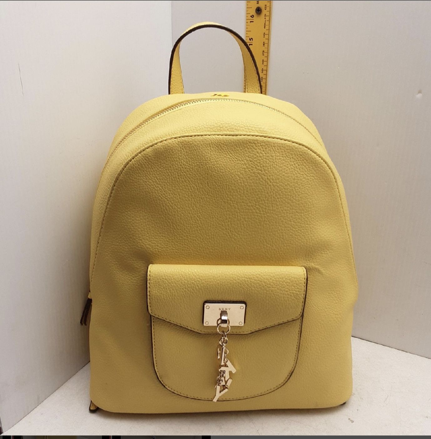 DKNY Leather Backpack