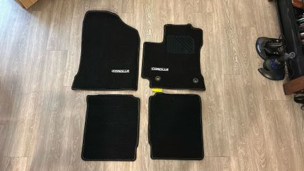 Toyota Corolla carpet floor mats Set $60 OBO