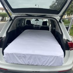 Twin Bed W Metal Frame