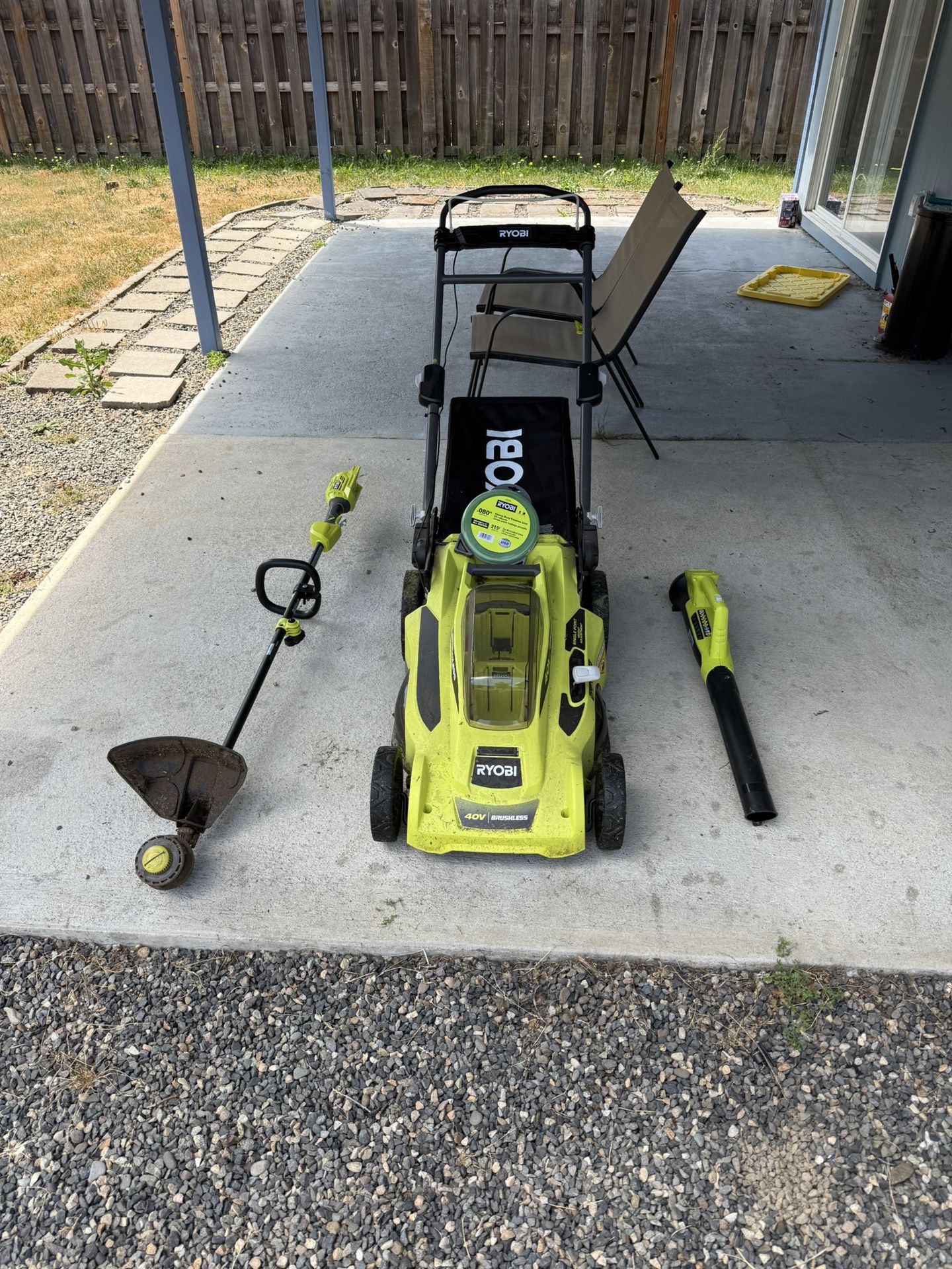 Ryobi Lawn Set