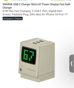 SHARGE Retro 67W GaN USB-C Charger