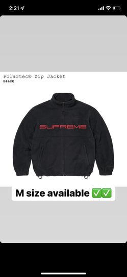 Supreme FW 23” Week 13 Big logo Hooded Sweatshirt, Polartec Zip