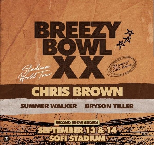 Chris Brown Sofi PARKING AND UPGRADE