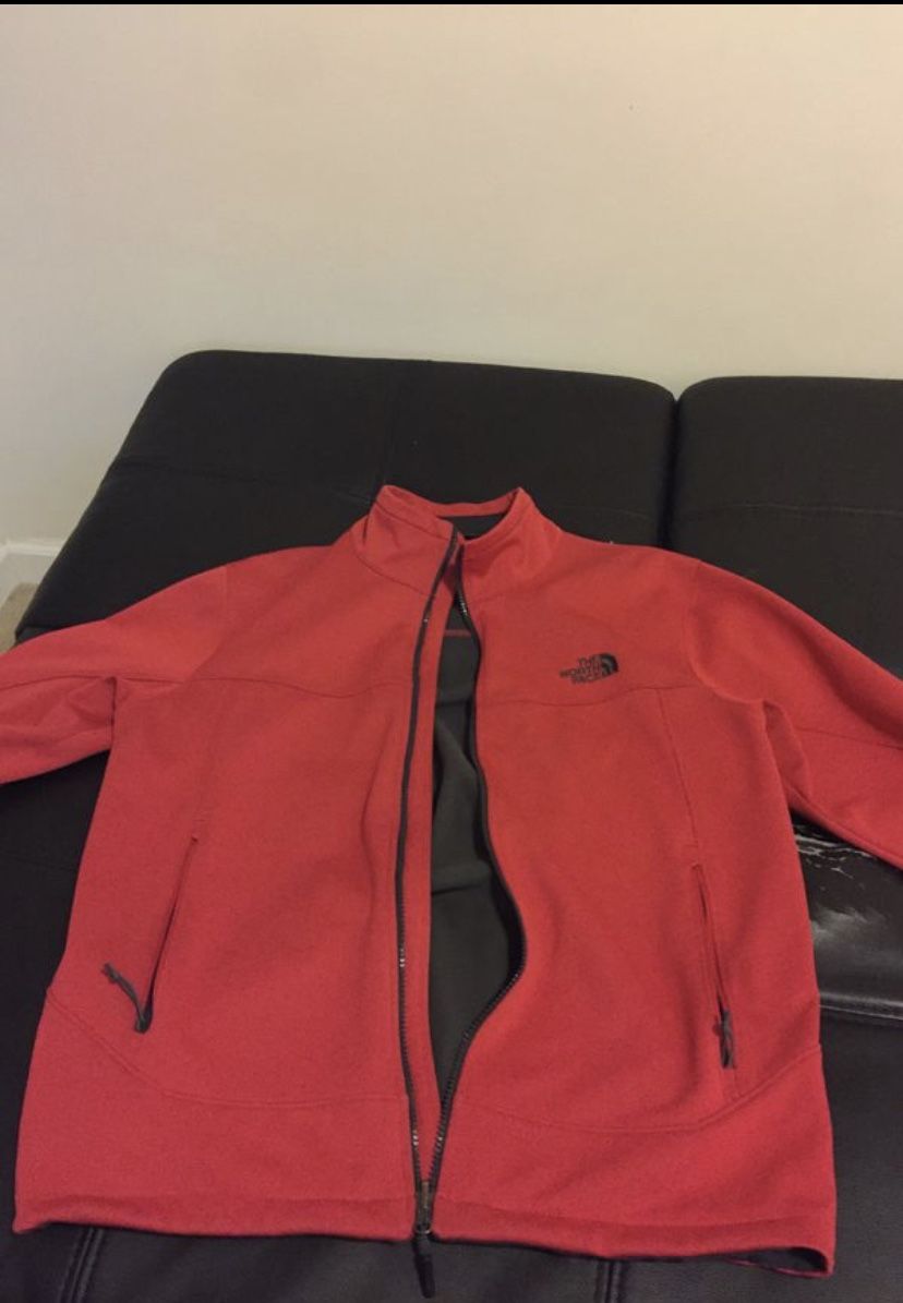 Red North Face Jacket