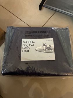 niubya foldable dog pool 72x12inch …