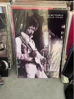 Jimi Hendrix Poster 24 x 36