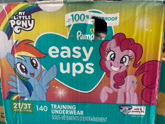 Pampers Easy Ups My Little Pony 2T/3T 140 Count