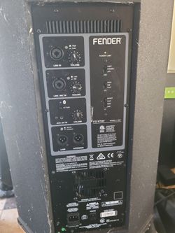 Fender Fortis 15. Bt . 15inch. Powered Speaker