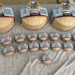 Rare Viral 15 Rainbow Mystery Shimmering Starlight Dumplings & 3 Jumbo Glitter Dumplings