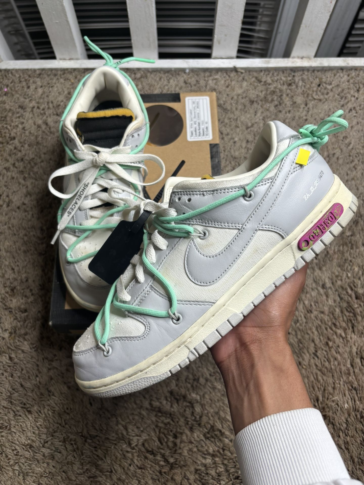 Off-White x Dunk Low Lot 04 of 50