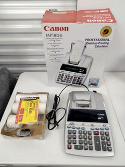Canon Professional Desktop 12 Digit Printing Calculator