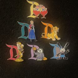 Disney Pins - 2025 Disney Hidden Mickey D Pins 