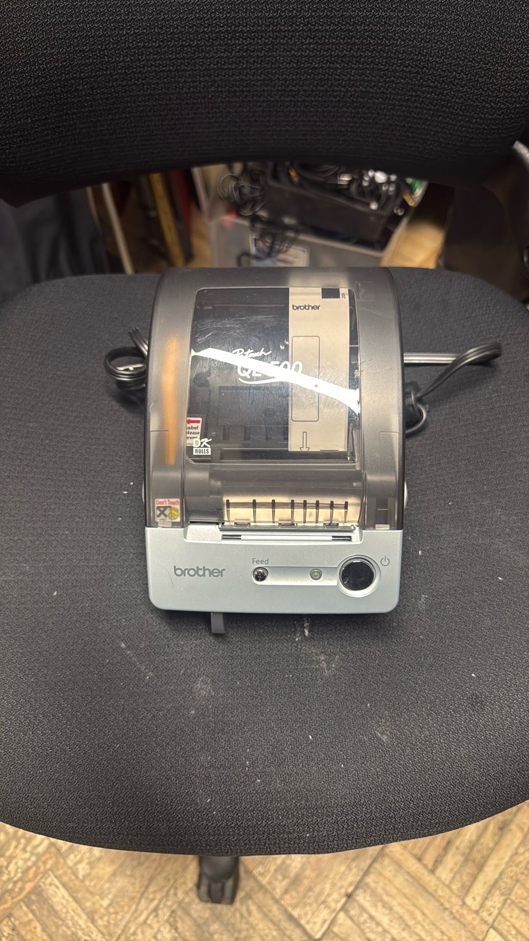 Brother QL500 Label Printer With Label
