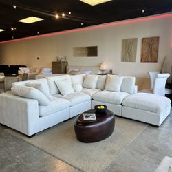 RH Style ☁️Cloud Modular Sofa Chaise Sectional Couch For Living Room - NEW WAREHOUSE SALE