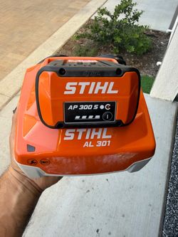 Stihl AP 300 S Battery with AL 301 Charger