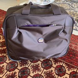 Roll aboard laptop hand carry suitcase