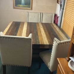 Wood Dining Table 