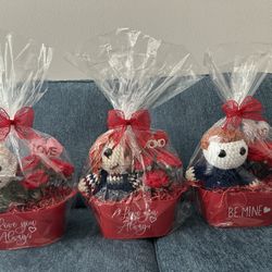 Spooky Valentine Baskets  