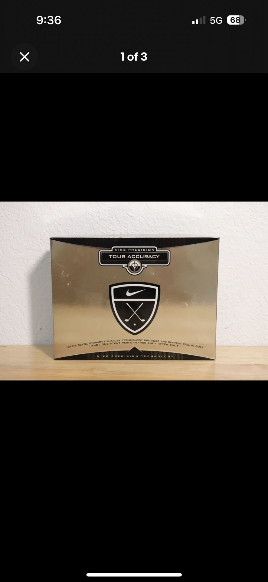 NIKE Precision Tour Accuracy Sleeve Golf Balls 4 Sleeves 12 Balls nike golf ball