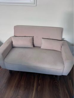 Modern beige Loveseat
