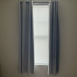 Blackout Curtains (2 sets) including Rods