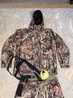 Can-Am BRP Mossy Oak Break-Up Country Camo Waterproof Jacket & Pants XL