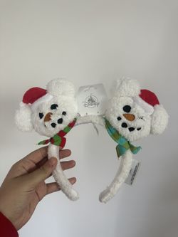 Mickey Snowman Holiday Ears 