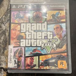 Grand Theft Auto Five PlayStation 3