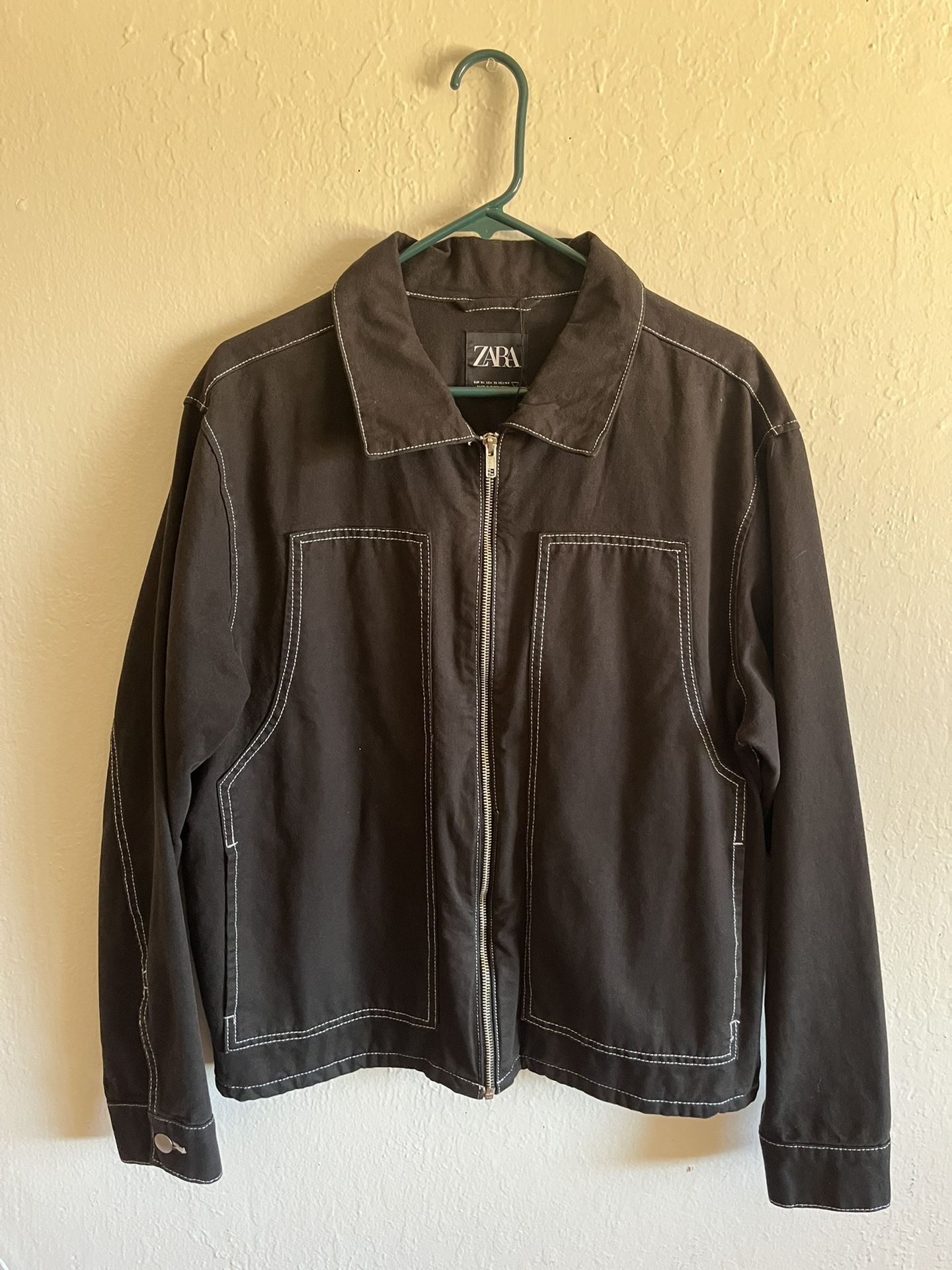 Double Stitched Jean Jacket Sz -XL Fits Like A Large
