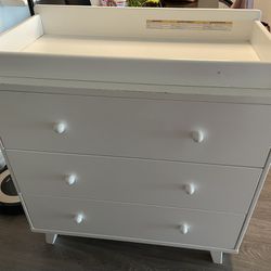 Drawer With Changing Table And Nightstand 