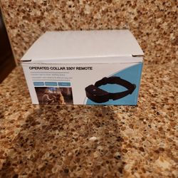 Operated Dog Training Collar